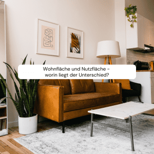 Wohnfläche und Nutzfläche - worin liegt der Unterschied