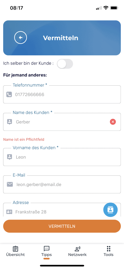 Empfehlungsapp Immobilien 2
