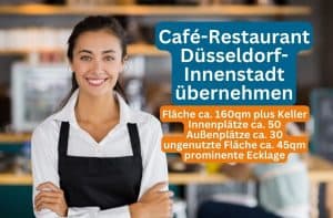 Café-Restaurant Düsseldorf-Innenstadt übernehmen
